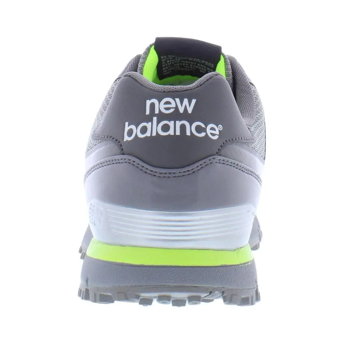 New Balance shoes - Grey/Lime, Main: Grey (UPC: 889993147813) 2