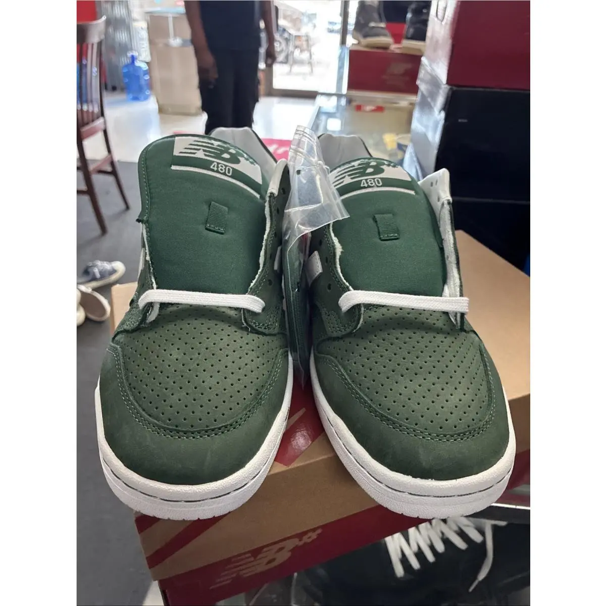 New Balance shoes - New Balance Numeric - Numeric - NM480EST - Green 1