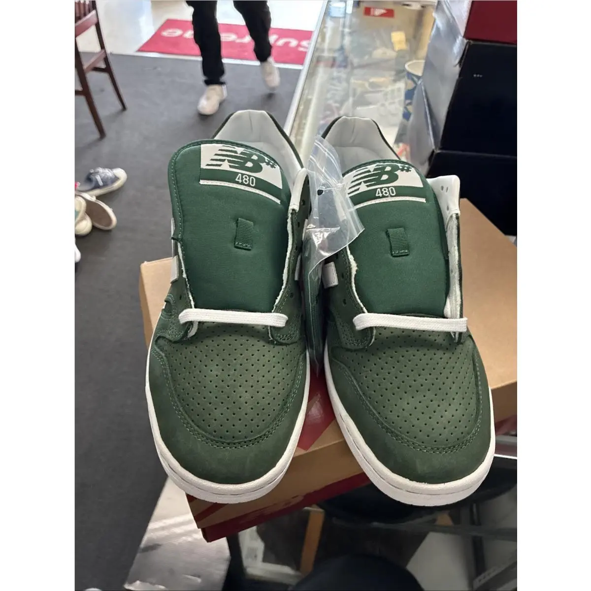 New Balance shoes - New Balance Numeric - Numeric - NM480EST - Green 2