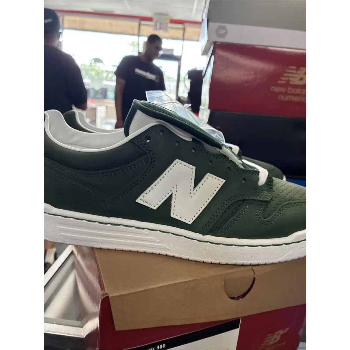 New Balance shoes - New Balance Numeric - Numeric - NM480EST - Green 3