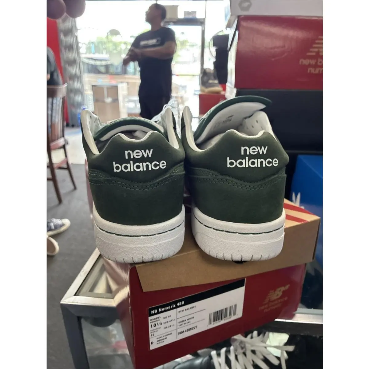 New Balance shoes - New Balance Numeric - Numeric - NM480EST - Green 4
