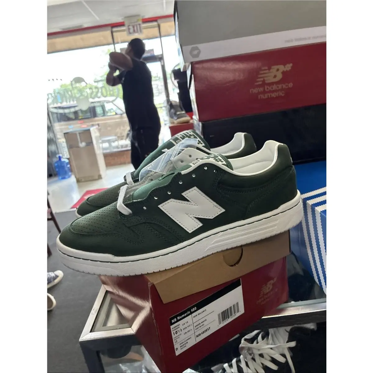 New Balance shoes - New Balance Numeric - Numeric - NM480EST - Green 5