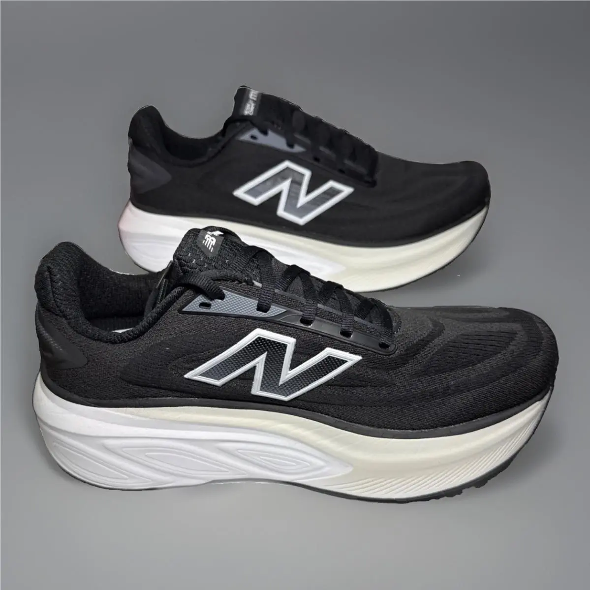 New Balance shoes - New Balance Fresh Foam X More V6 - WMORGR6 - Black & White (UPC: 0198686610603) 1