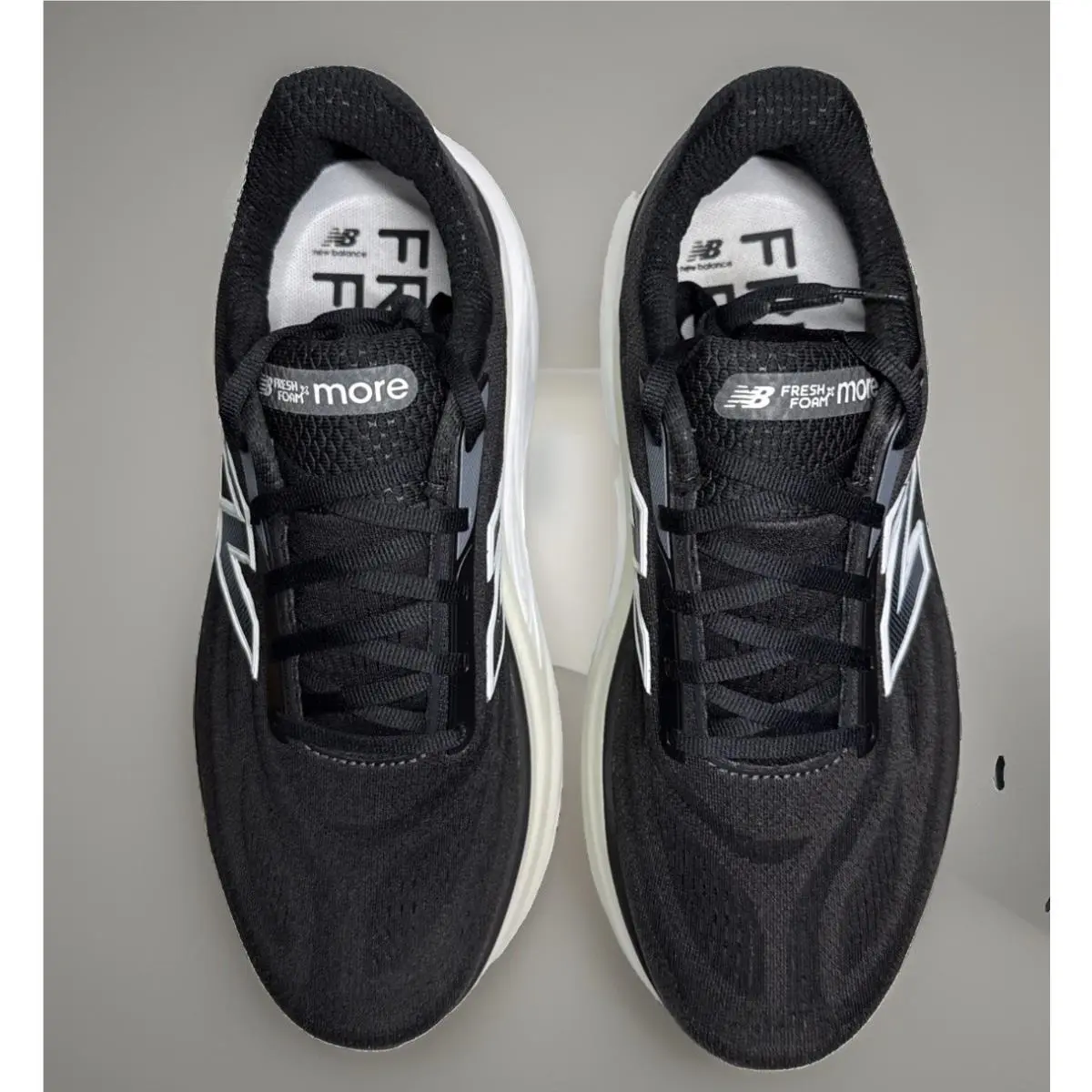 New Balance shoes - New Balance Fresh Foam X More V6 - WMORGR6 - Black & White (UPC: 0198686610603) 2