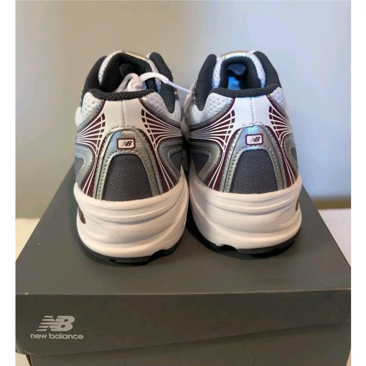 New Balance shoes - New Balance 740 - Mercury Red/White/Castlerock 3