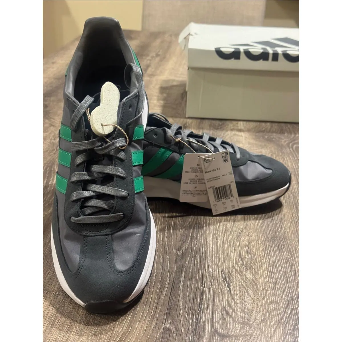 Adidas Run 70s 2.0 Mens Sneakers Carbon Green JI4921 Size 13
