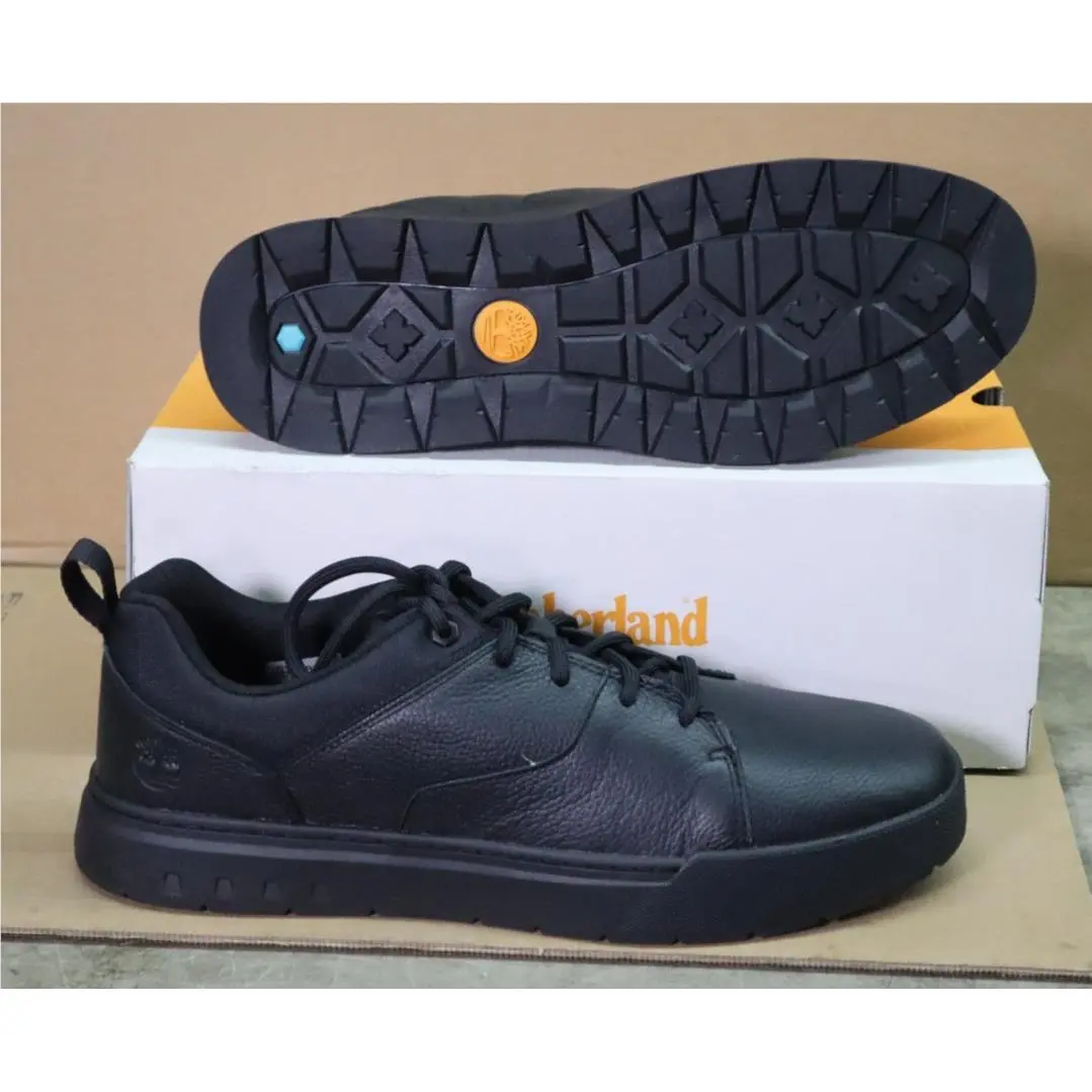 Timberland Maple Grove Low Lace Sneaker TB0A69G9W02 Black - Men`s Size 11.5M