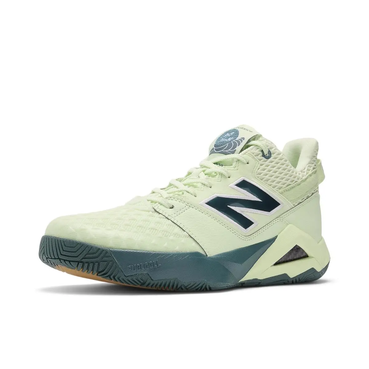 New Balance Women`s Coco CG2 Tennis Shoe Melon Water/new Spruce/gum 7.5 M