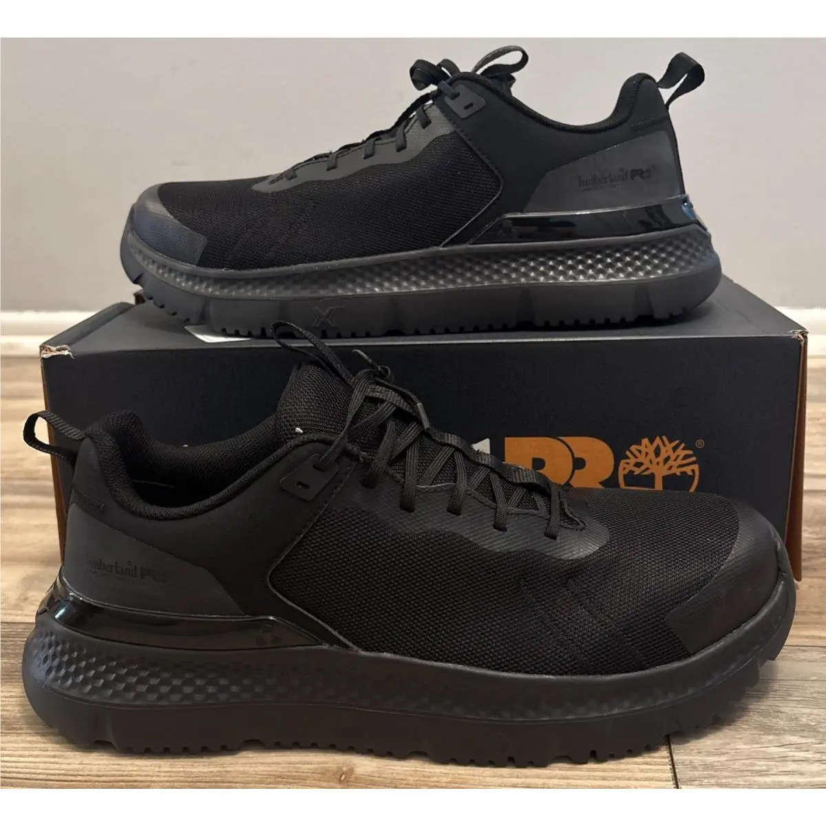 Timberland Pro Setra Composite Toe Work Shoes Black Men’s 11.5W