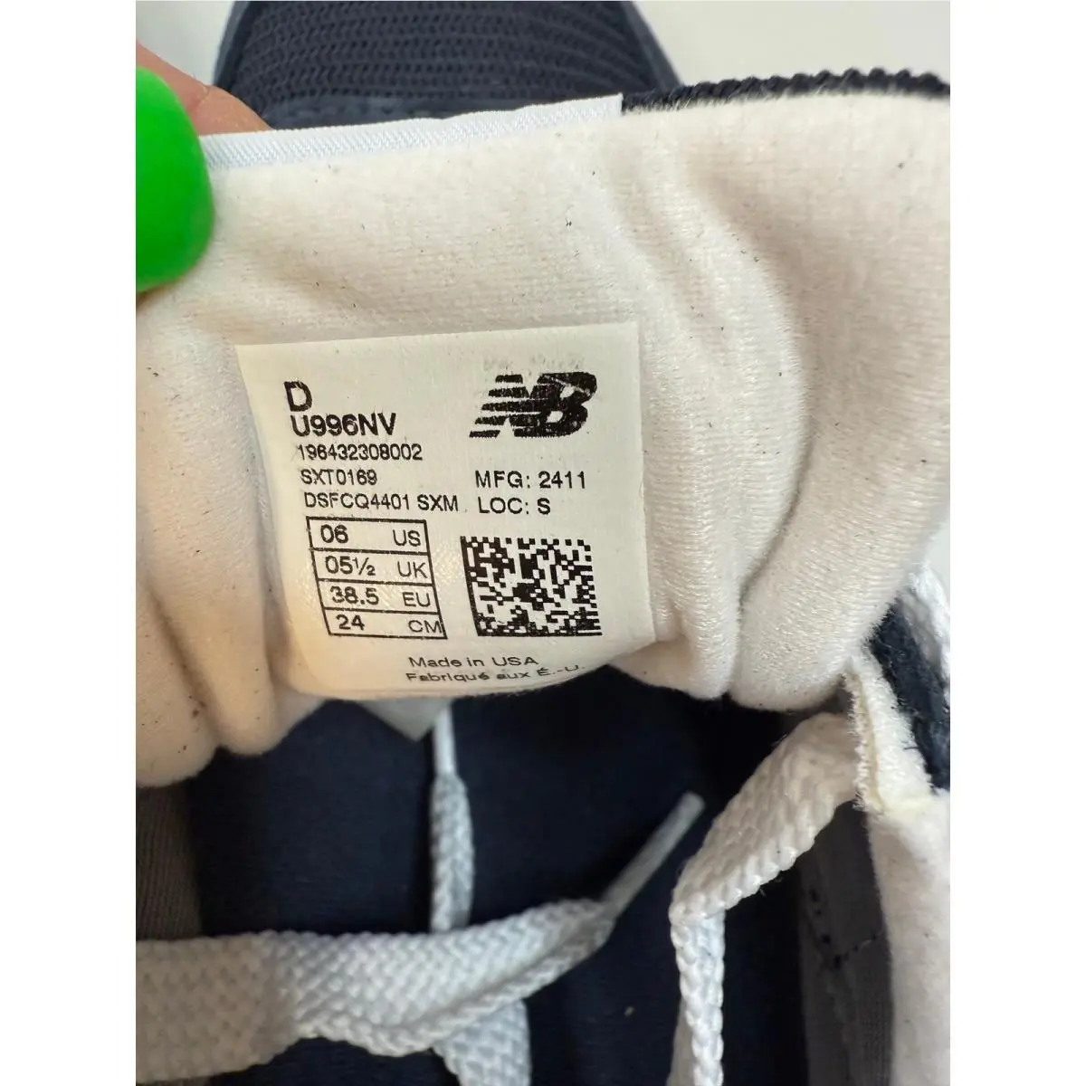 New Balance shoes - New Balance 996 - Blue 7