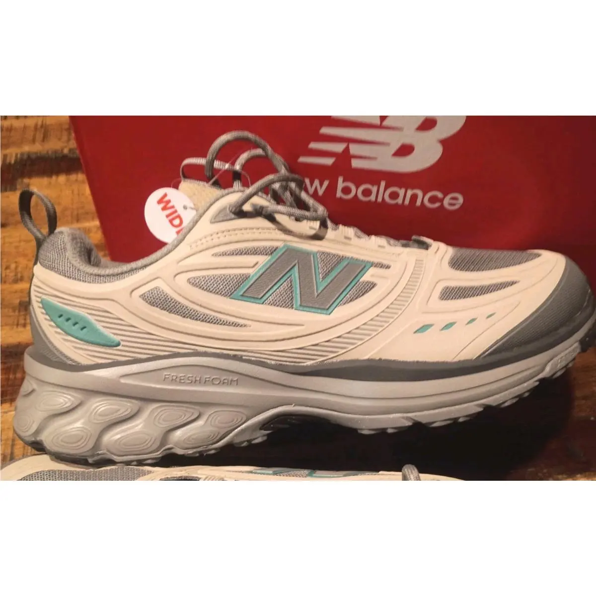 Mens New Balance Fresh Foam 410 V9 Cushioned Trail Running Shoes Sz 11 4E Wide