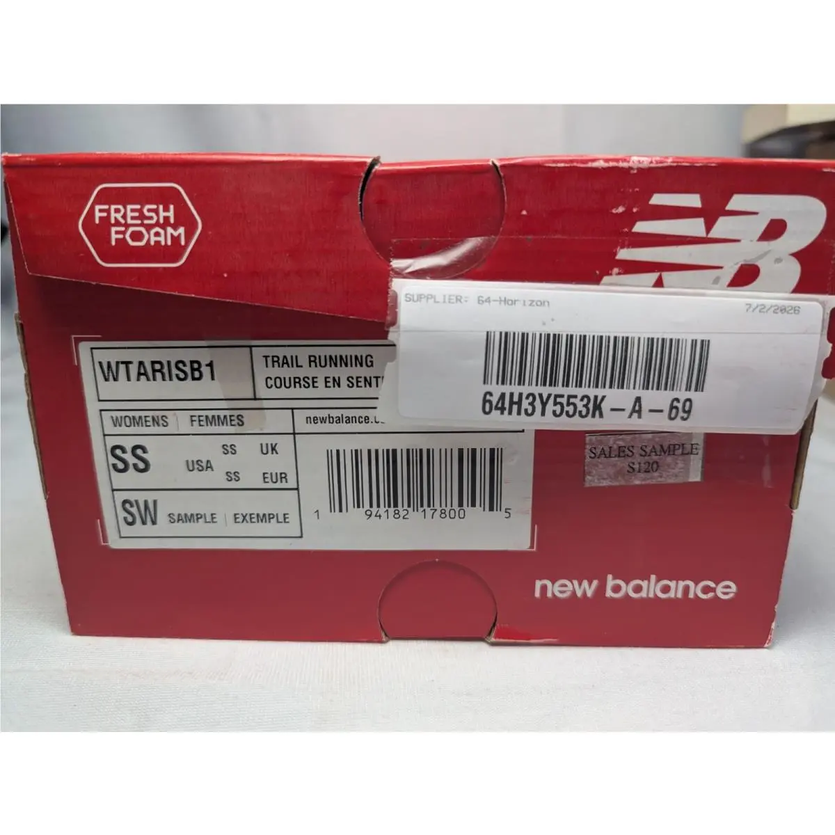 New Balance shoes - New Balance Fresh Foam Arishi - WTARISGI - WAX BLUE / STONE BLUE / LIGHT ALUMINUM 6
