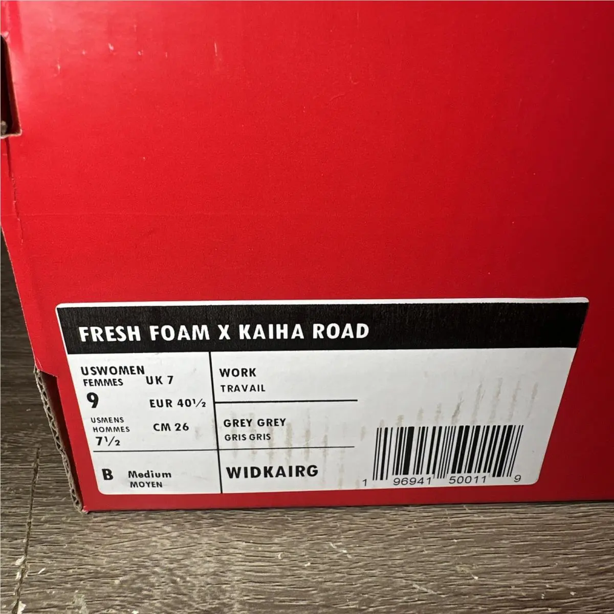 New Balance shoes - New Balance Fresh Foam X Kaiha Road - WIDKAIRLG - Gray 13
