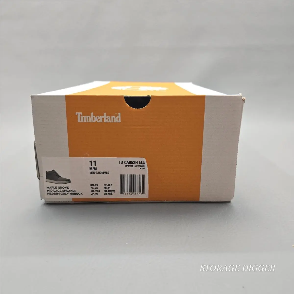 Timberland shoes - Maple Grove Mid Lace-Up Sneaker - TB0A65XHEL8 - Gray 12