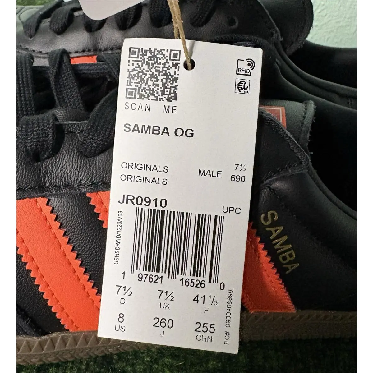 Adidas shoes - adidas Samba OG - Samba - JR0910 - Black 6