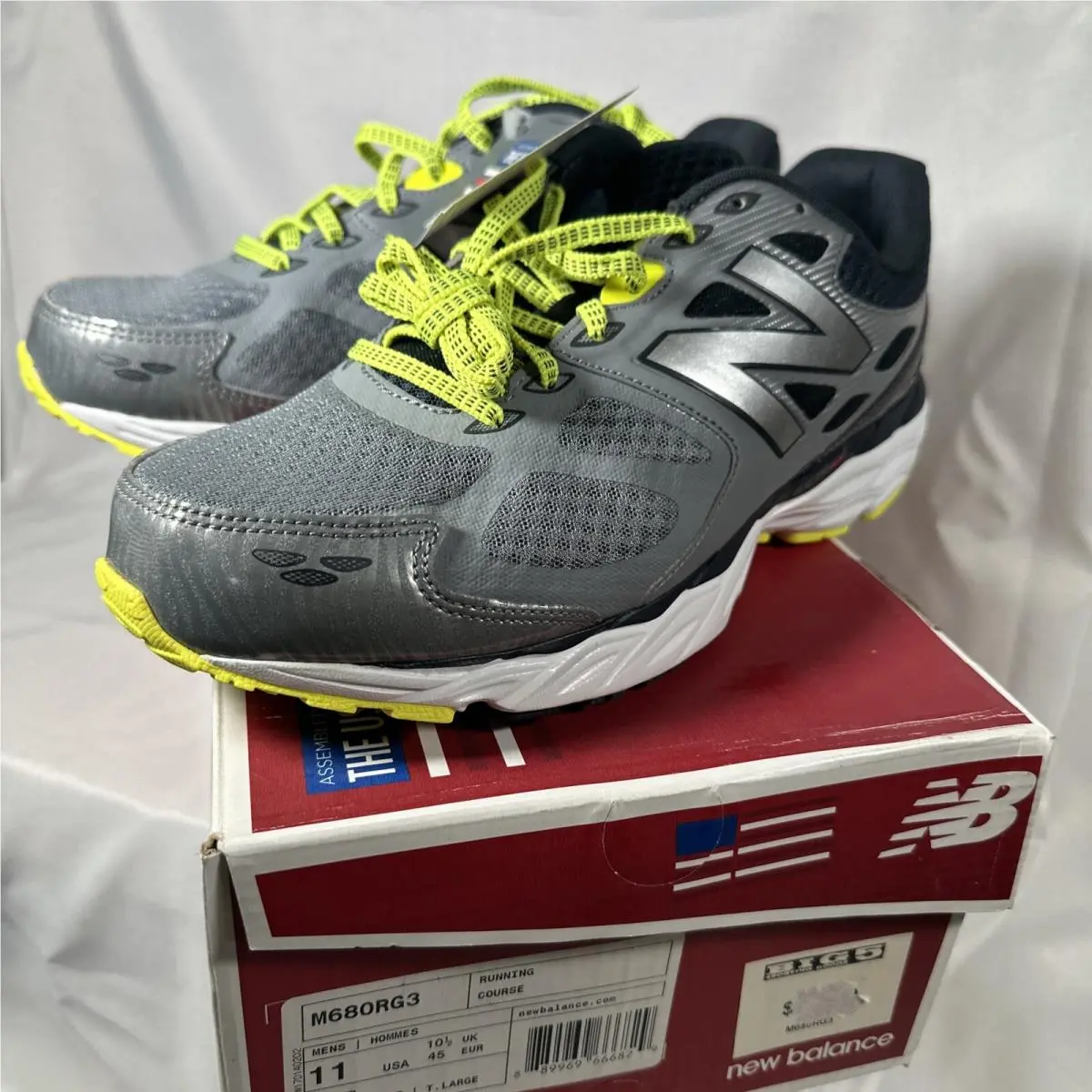 New Balance shoes - M680RG3 - M680RG3 - Gray (UPC: 0889969666829) 8