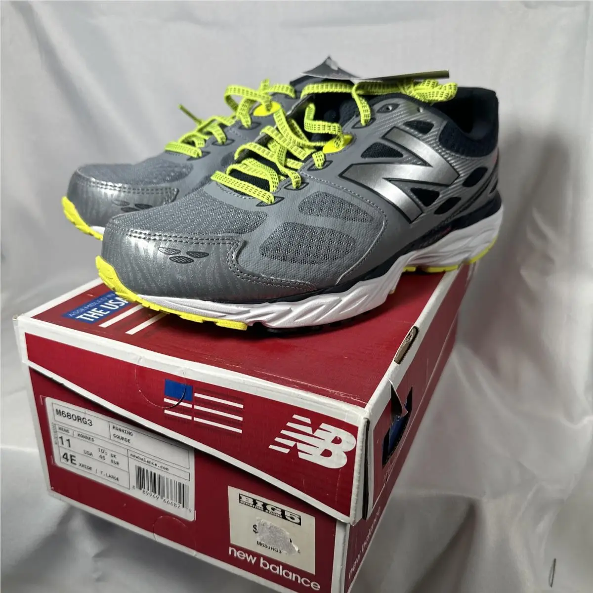 New Balance shoes - M680RG3 - M680RG3 - Gray (UPC: 0889969666829) 18