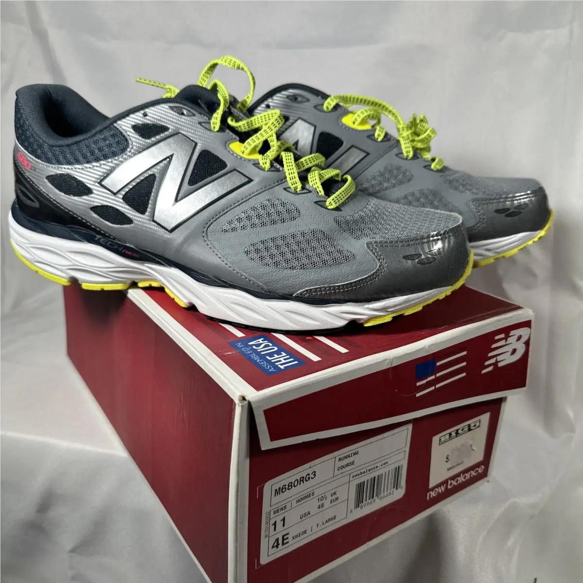 New Balance shoes - M680RG3 - M680RG3 - Gray (UPC: 0889969666829) 1