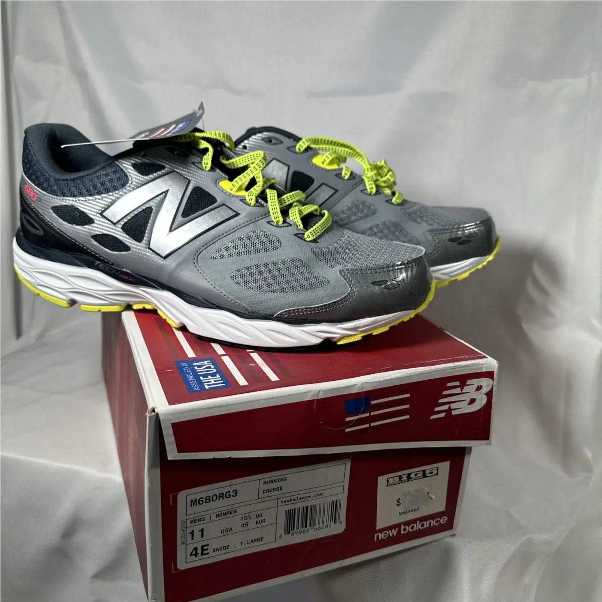 New Balance shoes - M680RG3 - M680RG3 - Gray (UPC: 0889969666829) 6