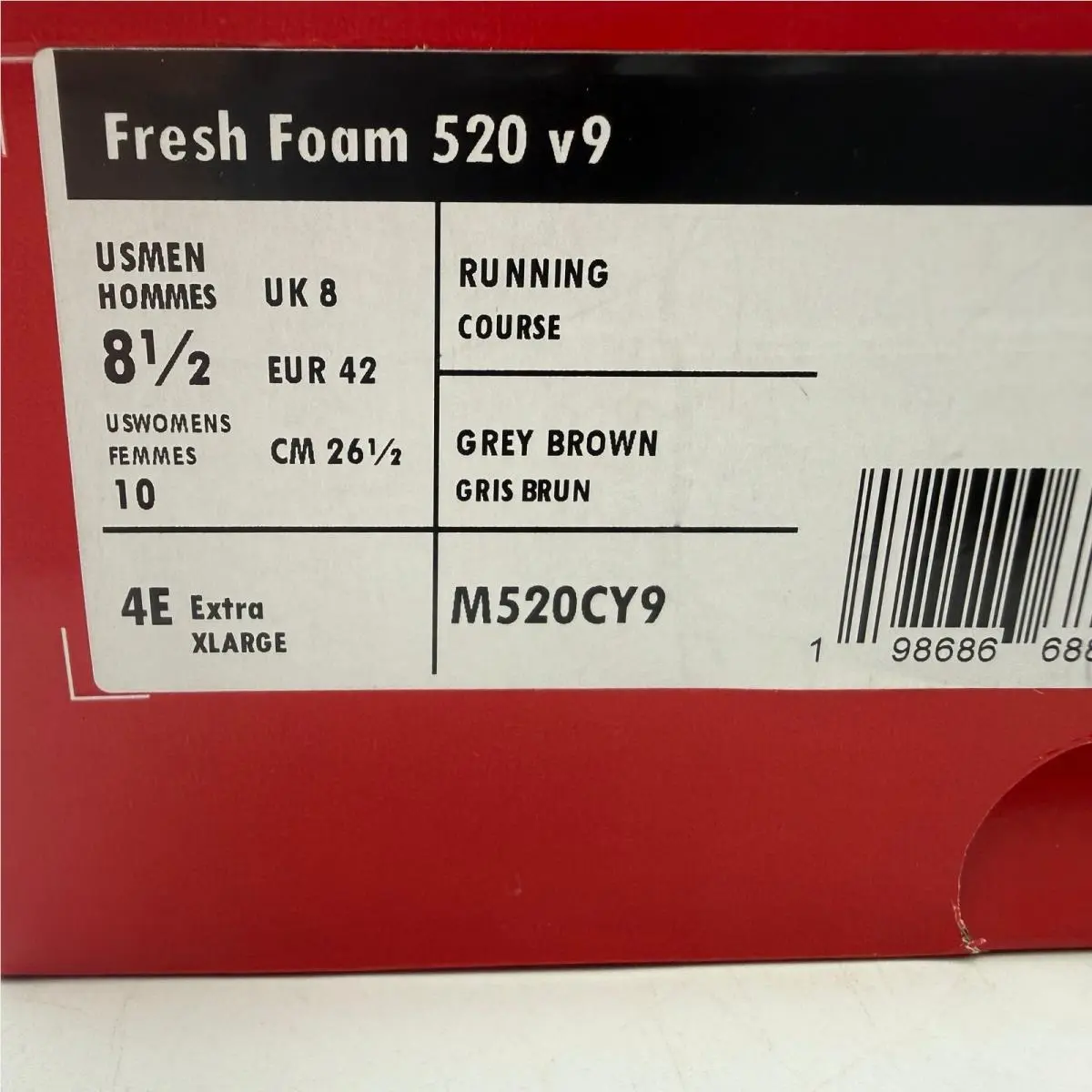 New Balance shoes - New Balance Fresh Foam 520 v9 - Gray 5