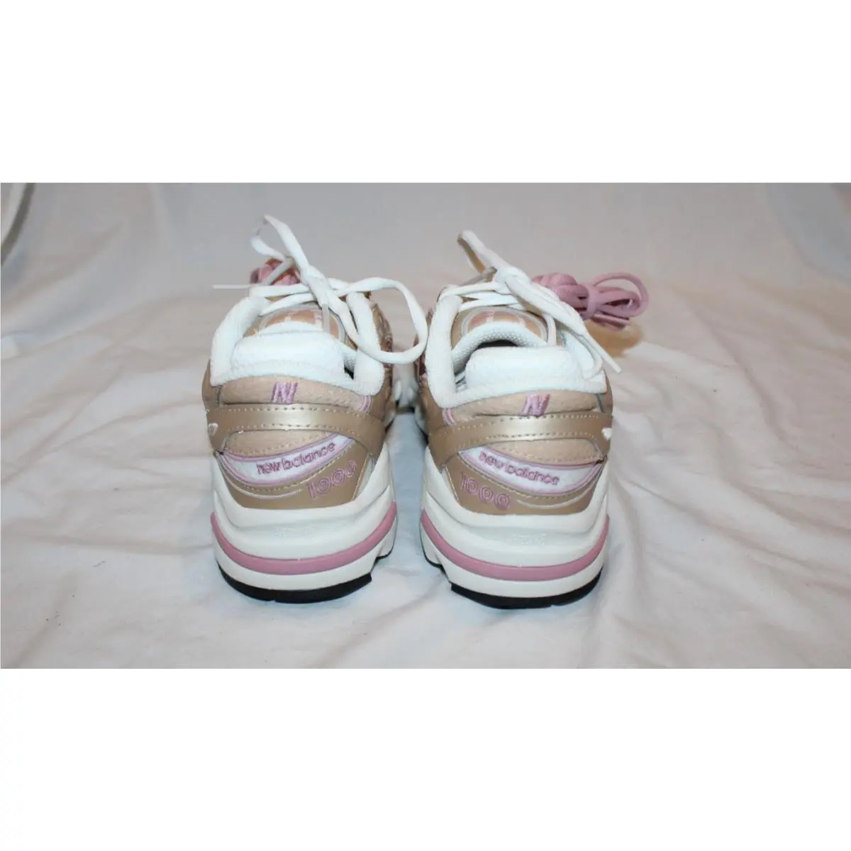 New Balance shoes - New Balance 1000 - WHITE BROWN PINK 5