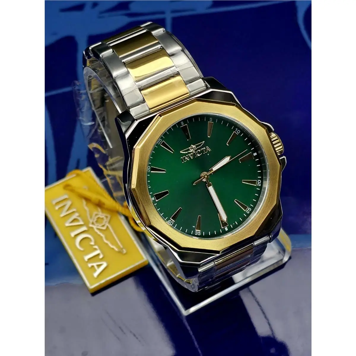 Invicta Speedway Men`s Watch - 42mm Gold Steel 46836