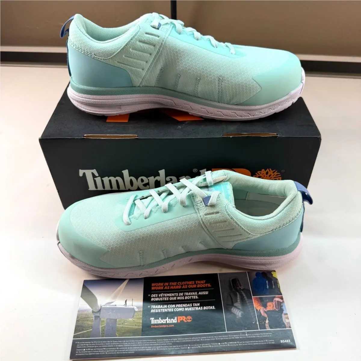 Timberland Pro Overdrive Size 8.5 Composite Toe Work Sneaker Anti-fatigue