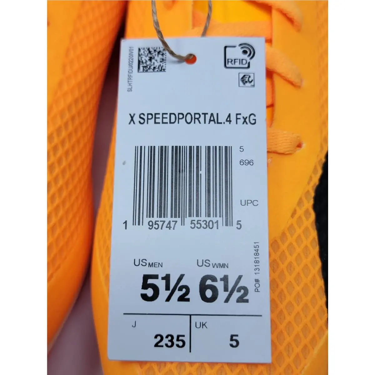 Adidas shoes - adidas X Speedportal.4 - GZ2460 - Orange 4