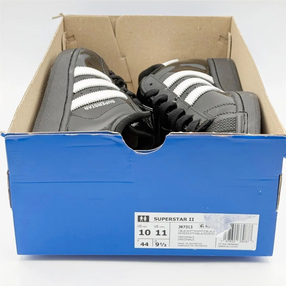 Adidas shoes - adidas Superstar II - Superstar - JR7313 - Black (UPC: 197622380877) 0