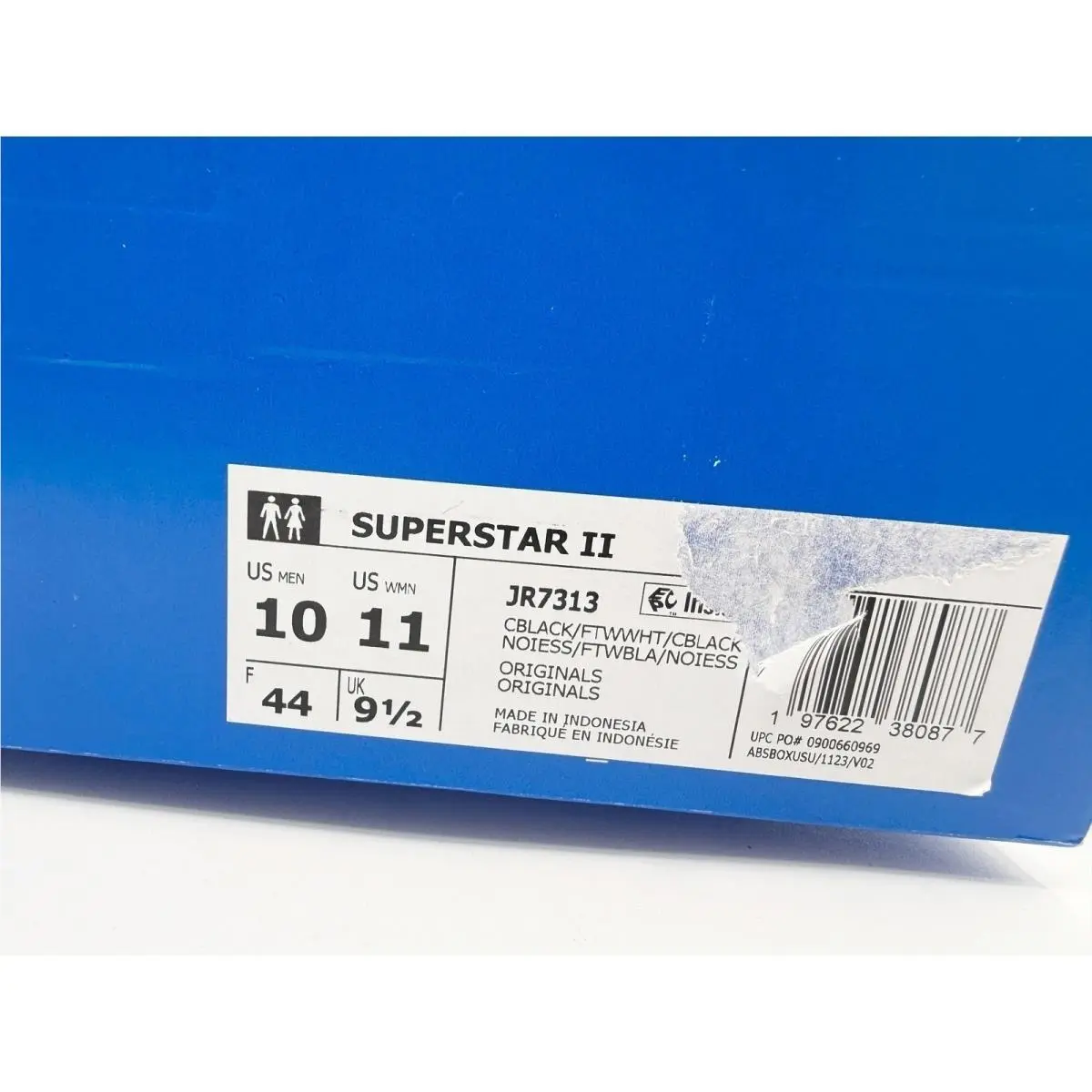 Adidas shoes - adidas Superstar II - Superstar - JR7313 - Black (UPC: 197622380877) 8