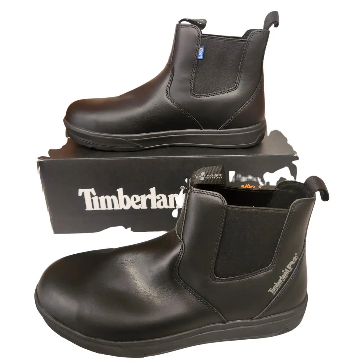 Timberland shoes - Timberland PRO Men`s Berkley Chelsea - TB0A673KEK5 - Black V1 (UPC: 197064851270) 2