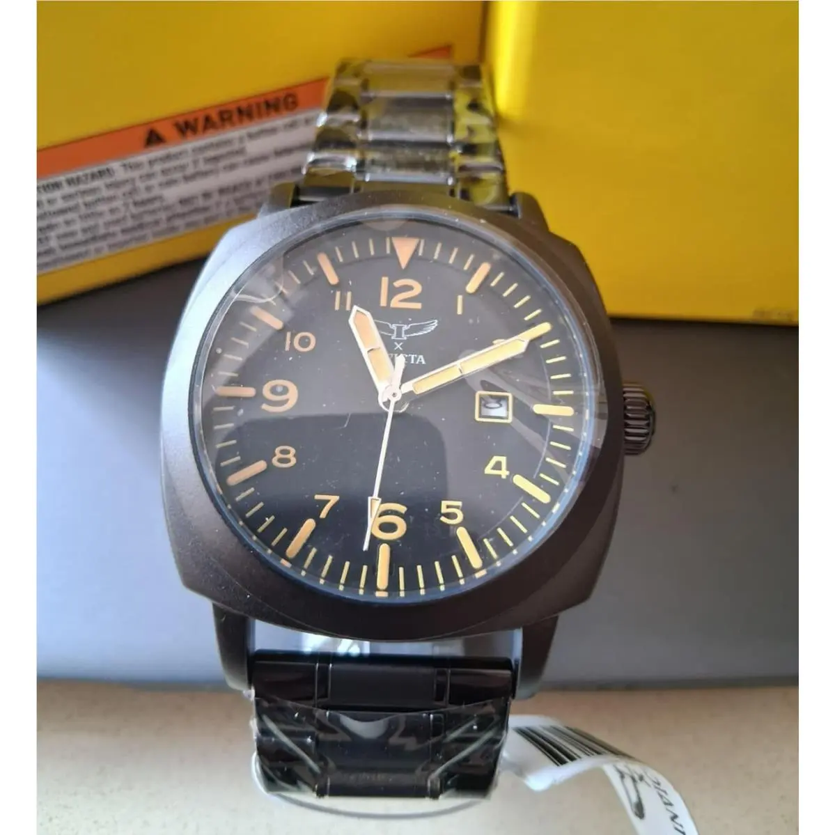 Specialty 44mm Silver Stainless Steel Men` Wristwatch by Invicta