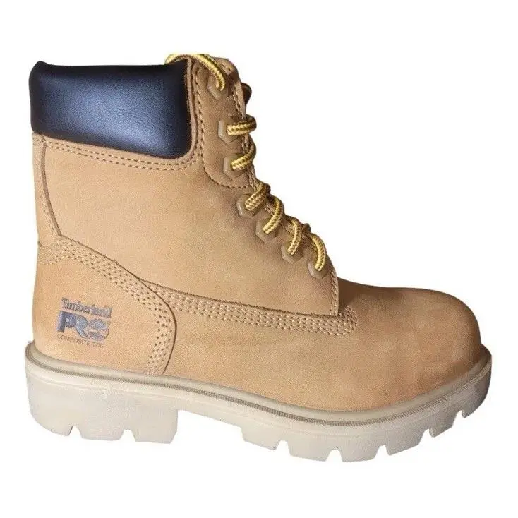 Pro Sawhorse 6 Composite Safety Toe Work Boots Mens Size 3.5W Wheat by Timberland