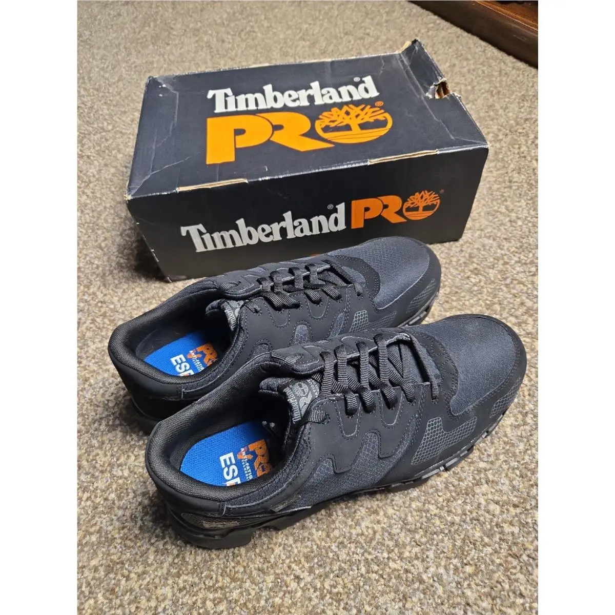 Timberland Pro Powertrain Alloy Safety Toe TB 0A16NN001 Black Size 13