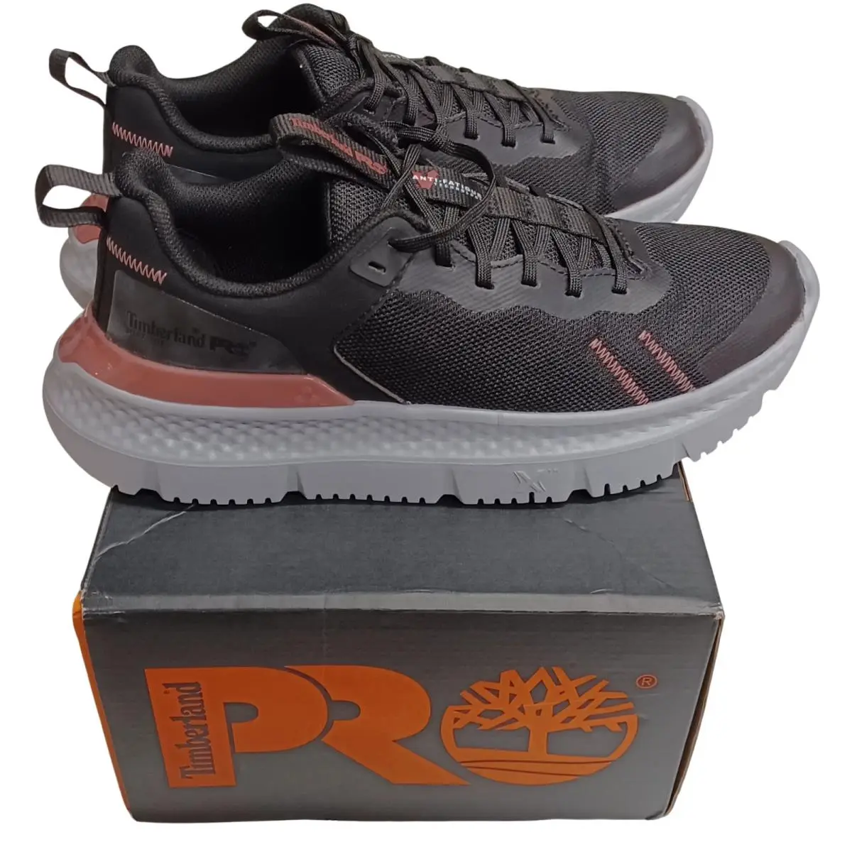 Timberland shoes - Timberland PRO Setra - PRO Setra - Setra Composite Safety Toe - Black/Rose Gold (UPC: 196012765164) 0