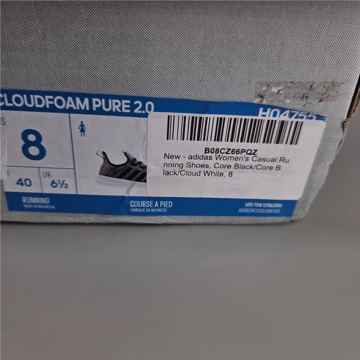 Adidas shoes - adidas Cloudfoam Pure 2.0 - Cloudfoam Pure - Black 3