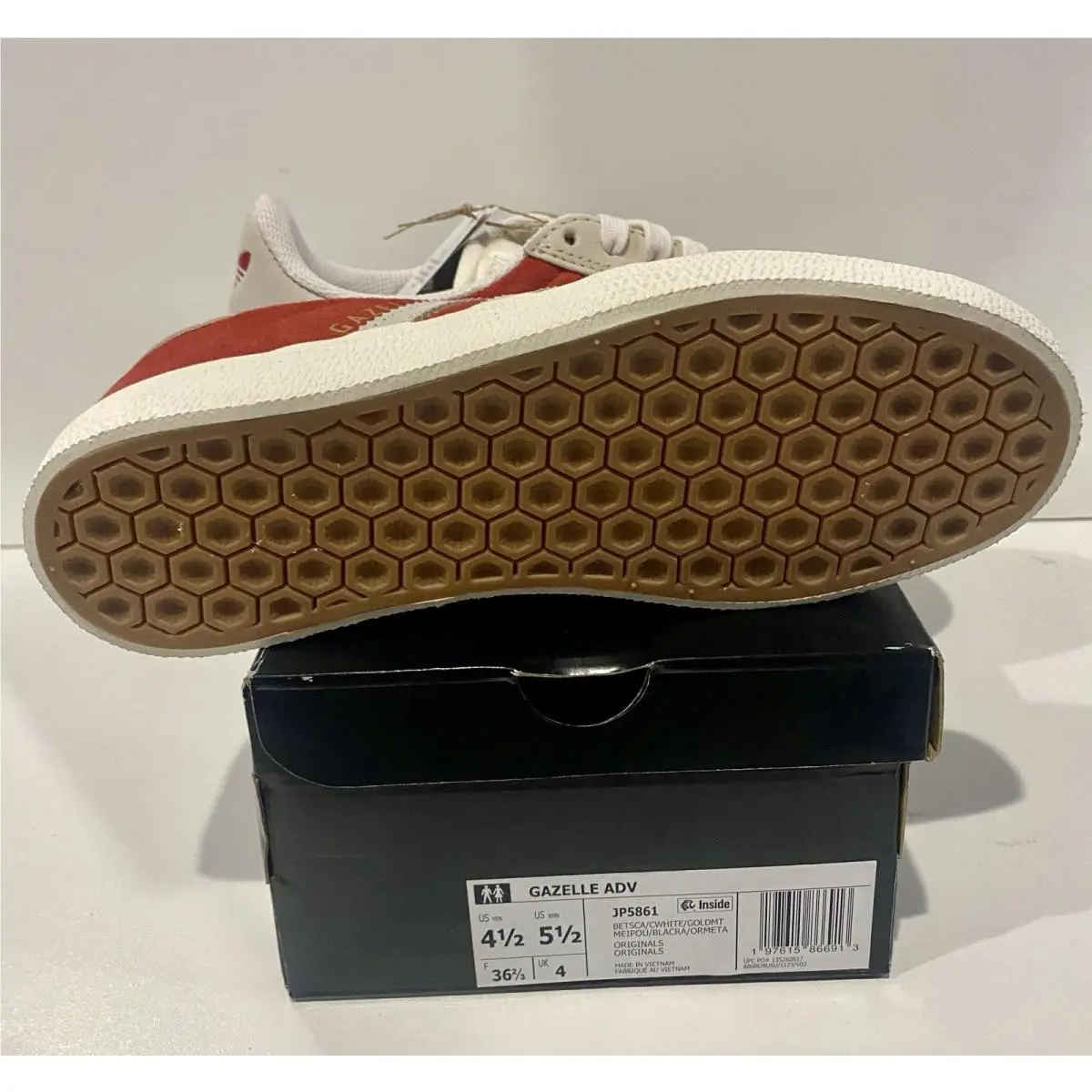 Adidas shoes - adidas Gazelle - Gazelle - Better Scarlet/Red, Manufacturer: Better Scarlet/Red 4