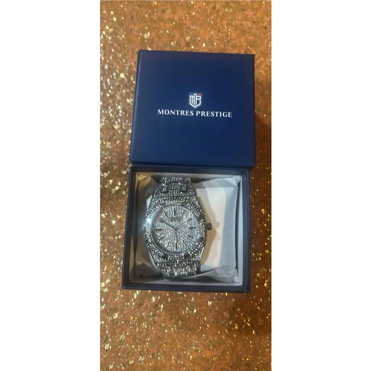 Invicta Montres Prestige Mirari X 42mm - Dial: Silver, Band: Silver, Bezel: Silver