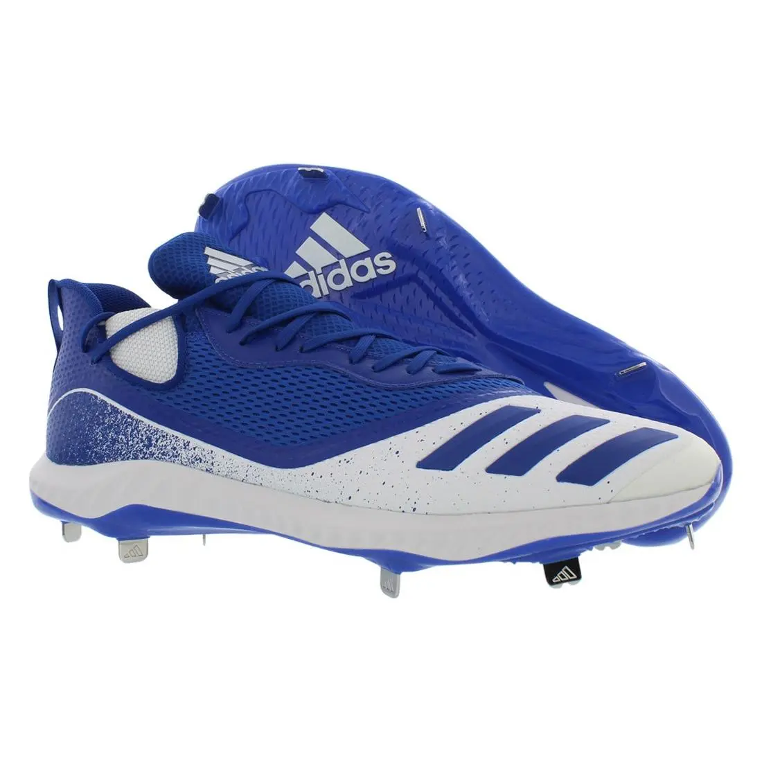 Adidas Icon V Bounce Cleats Mens Shoes Size 14 Color: Collegiate - Collegiate Royal/Collegiate Royal/White, Main: White