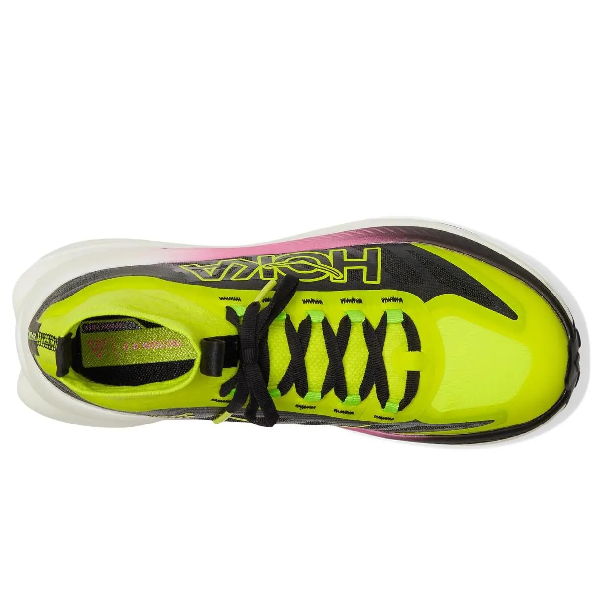Hoka shoes - Neon Hoka Citrus/Black 0