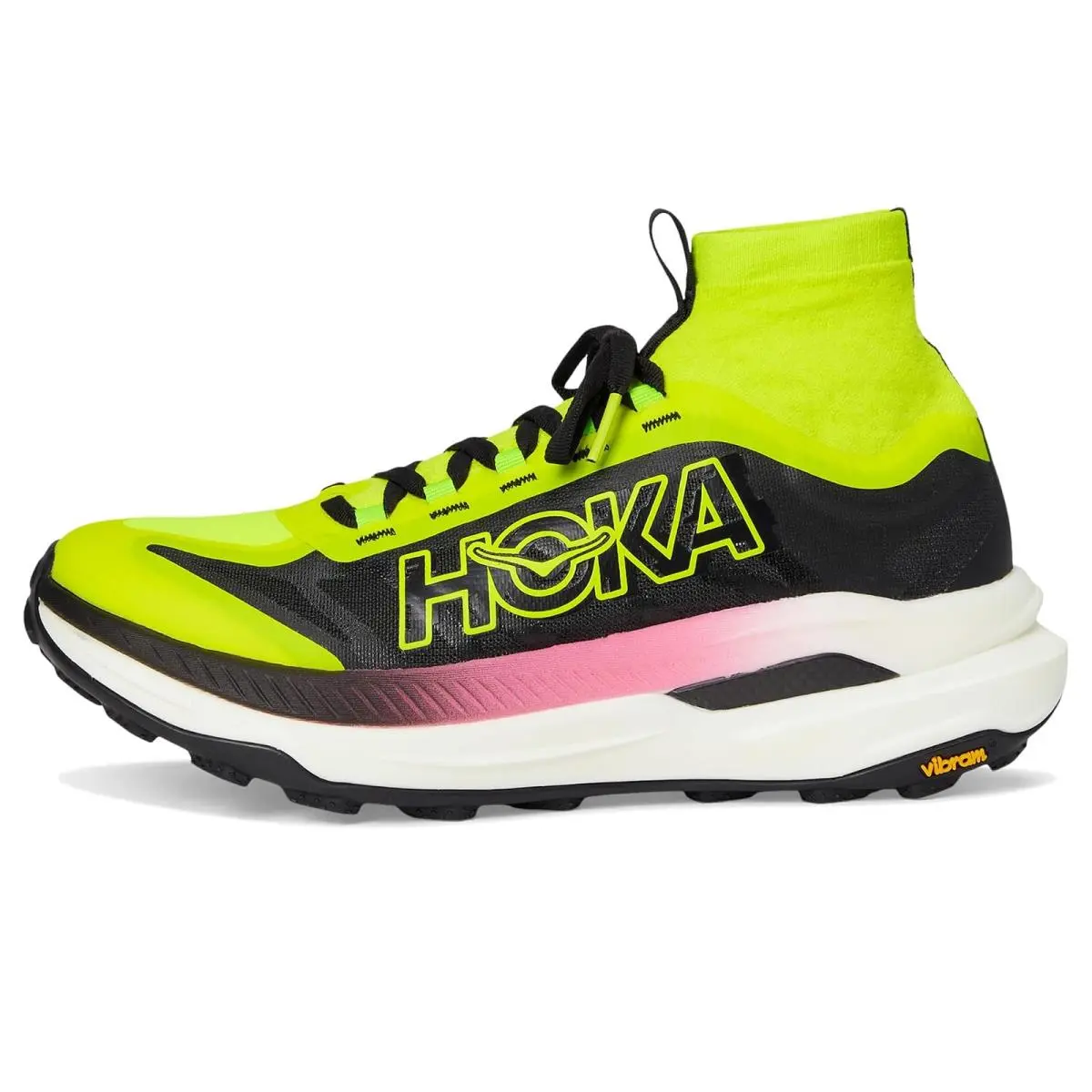 Hoka shoes - Neon Hoka Citrus/Black 2