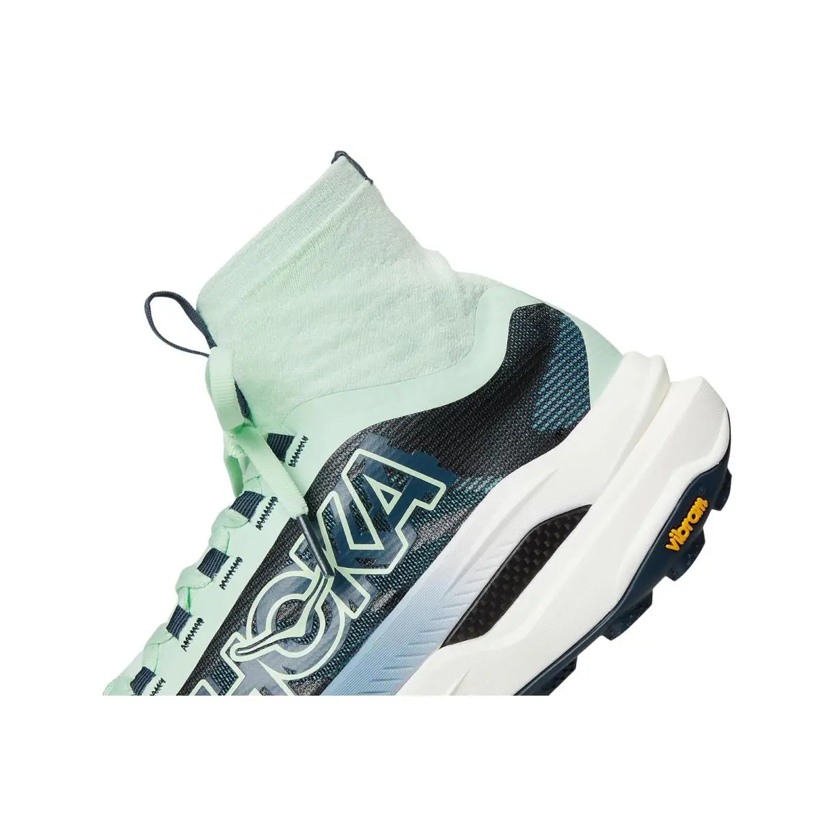 Hoka shoes - Neon Hoka Citrus/Black 25