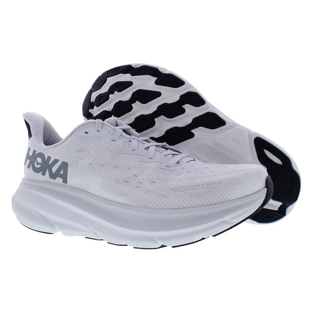 Hoka shoes - Nimbuscloud/Steel Wool, Main: Multi-Colored 3