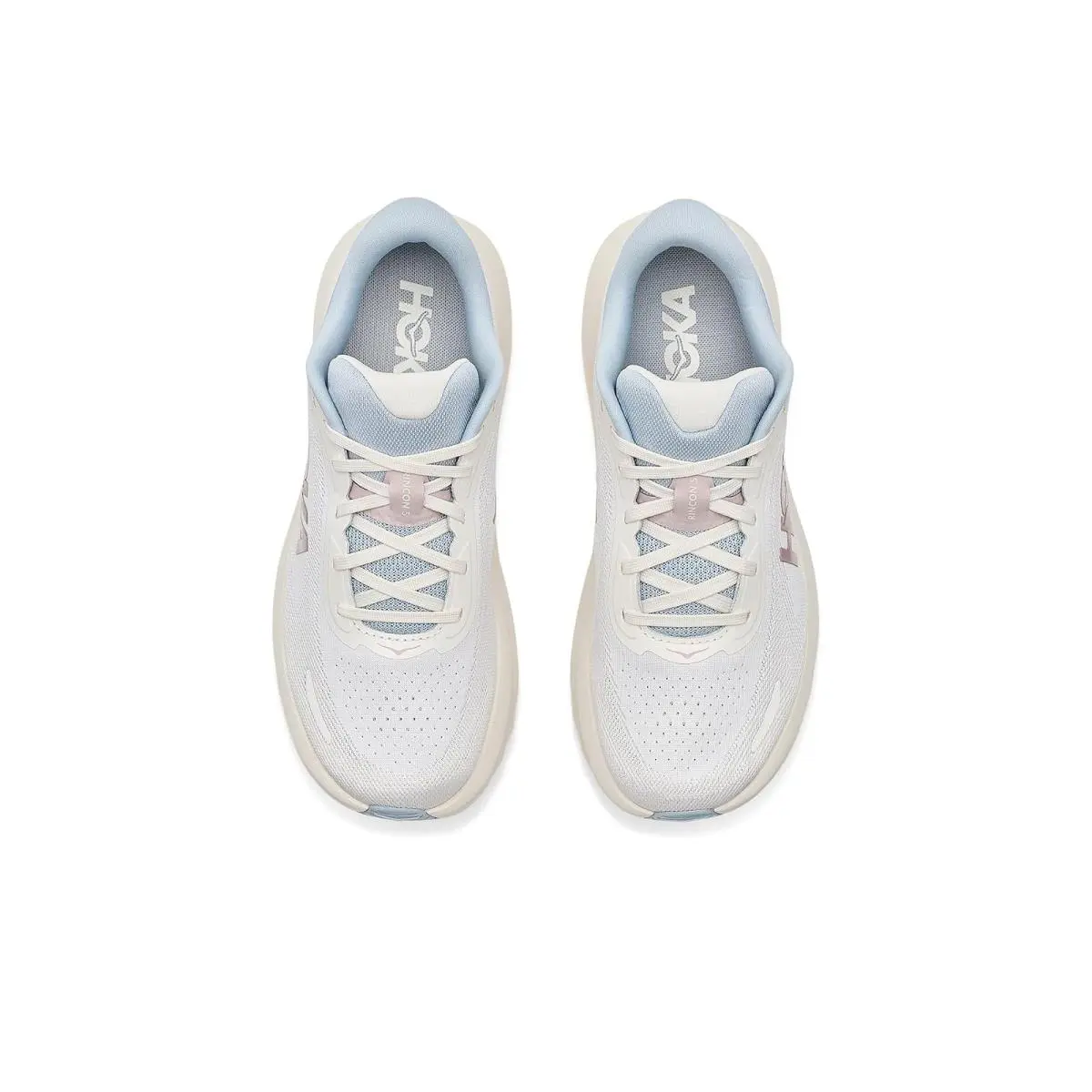 Hoka shoes - Alabaster/Mineral Blue 7