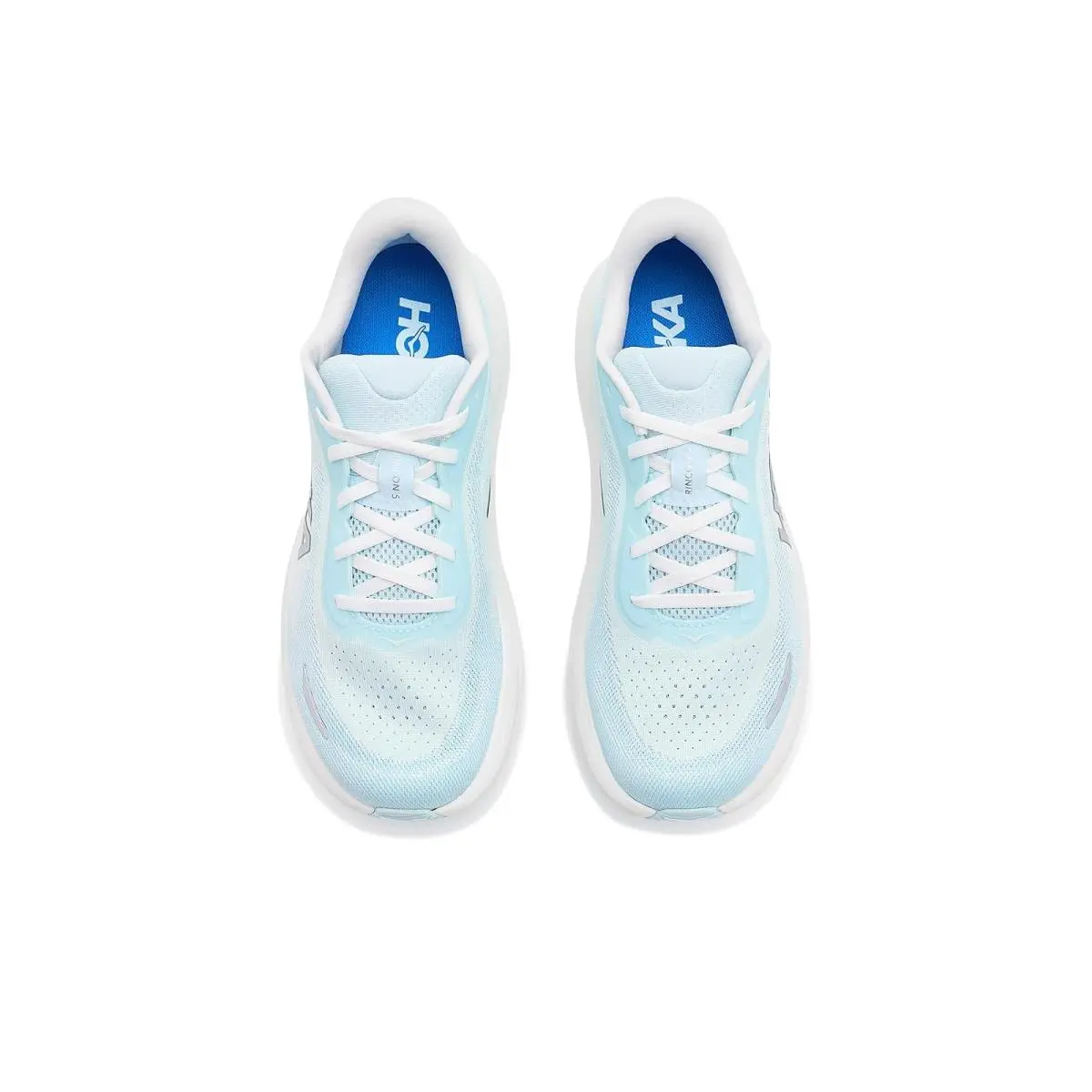 Hoka shoes - Alabaster/Mineral Blue 34