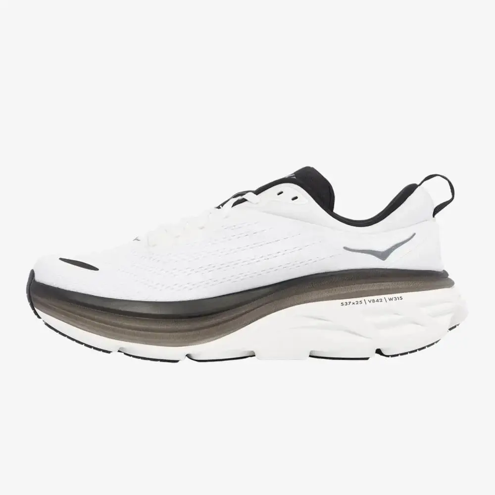 Hoka shoes - Hoka One One Bondi 8 - 1123202-WBLC - WHITE BLACK 7