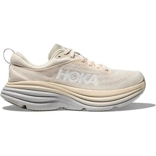Hoka Men`s Bondi 8 Oat Milk/barley 9 Medium