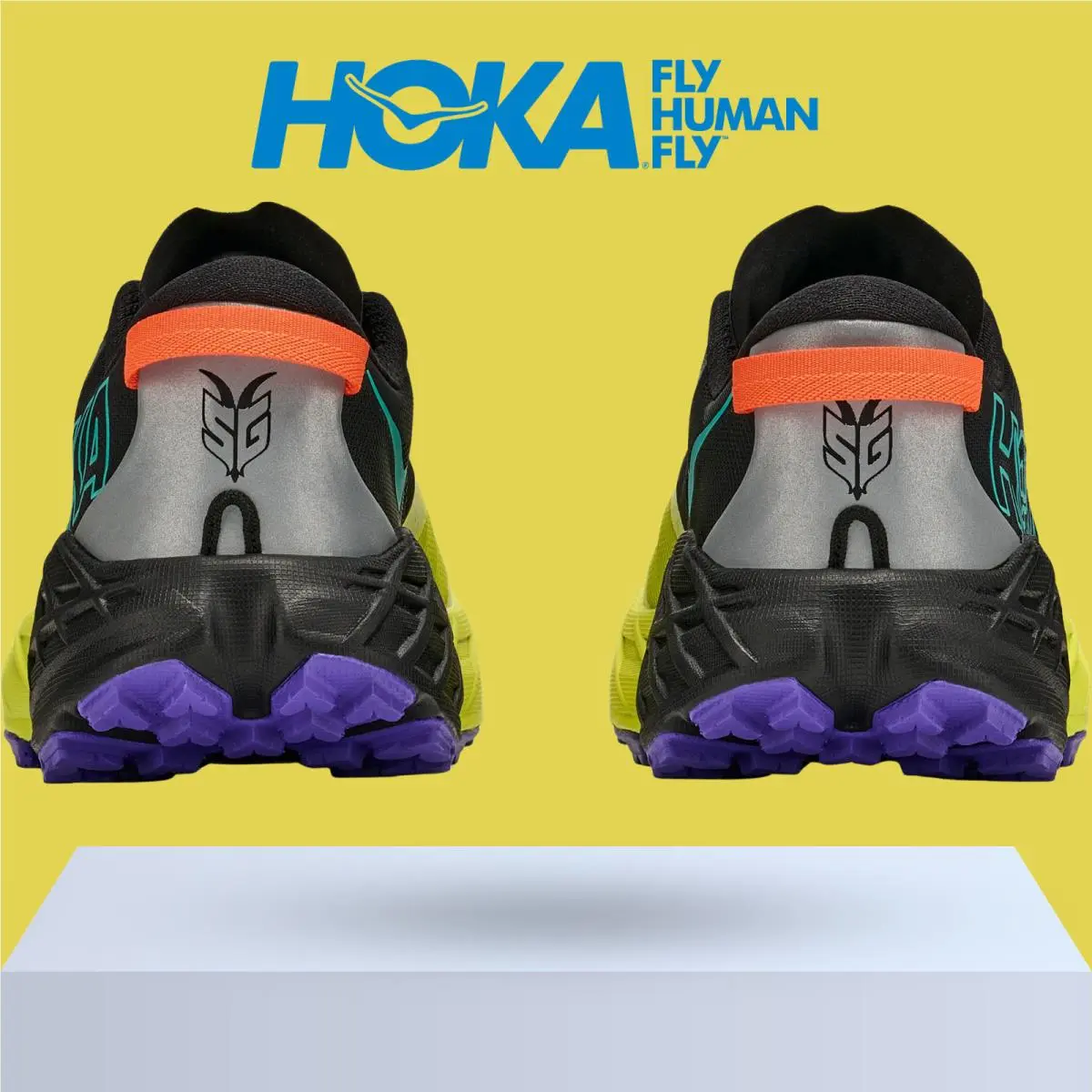 Hoka shoes - Hoka One One Speedgoat 7 - Black/Stellar Grey 11