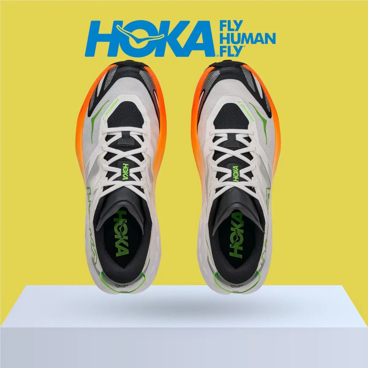 Hoka shoes - Hoka One One Speedgoat 7 - Black/Stellar Grey 37
