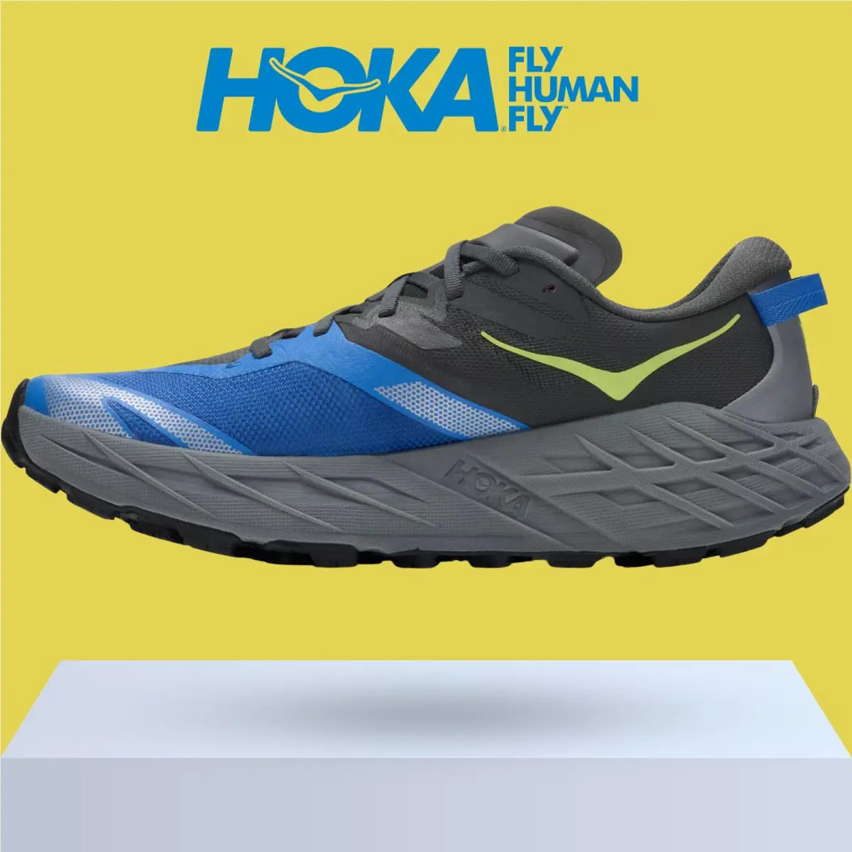 Hoka shoes - Hoka One One Speedgoat 7 - Black/Stellar Grey 20